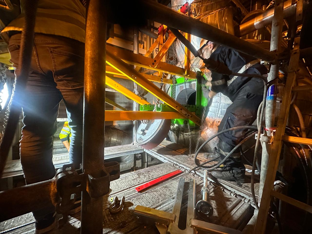 Structure métallique pour secteur énergie — LGEN Casablanca