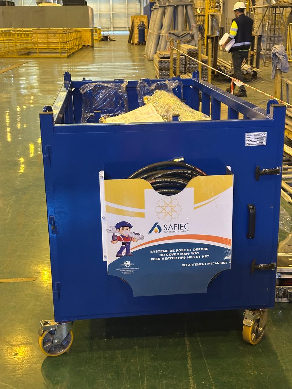 Industrial equipment for thermal power plant — LGEN Casablanca