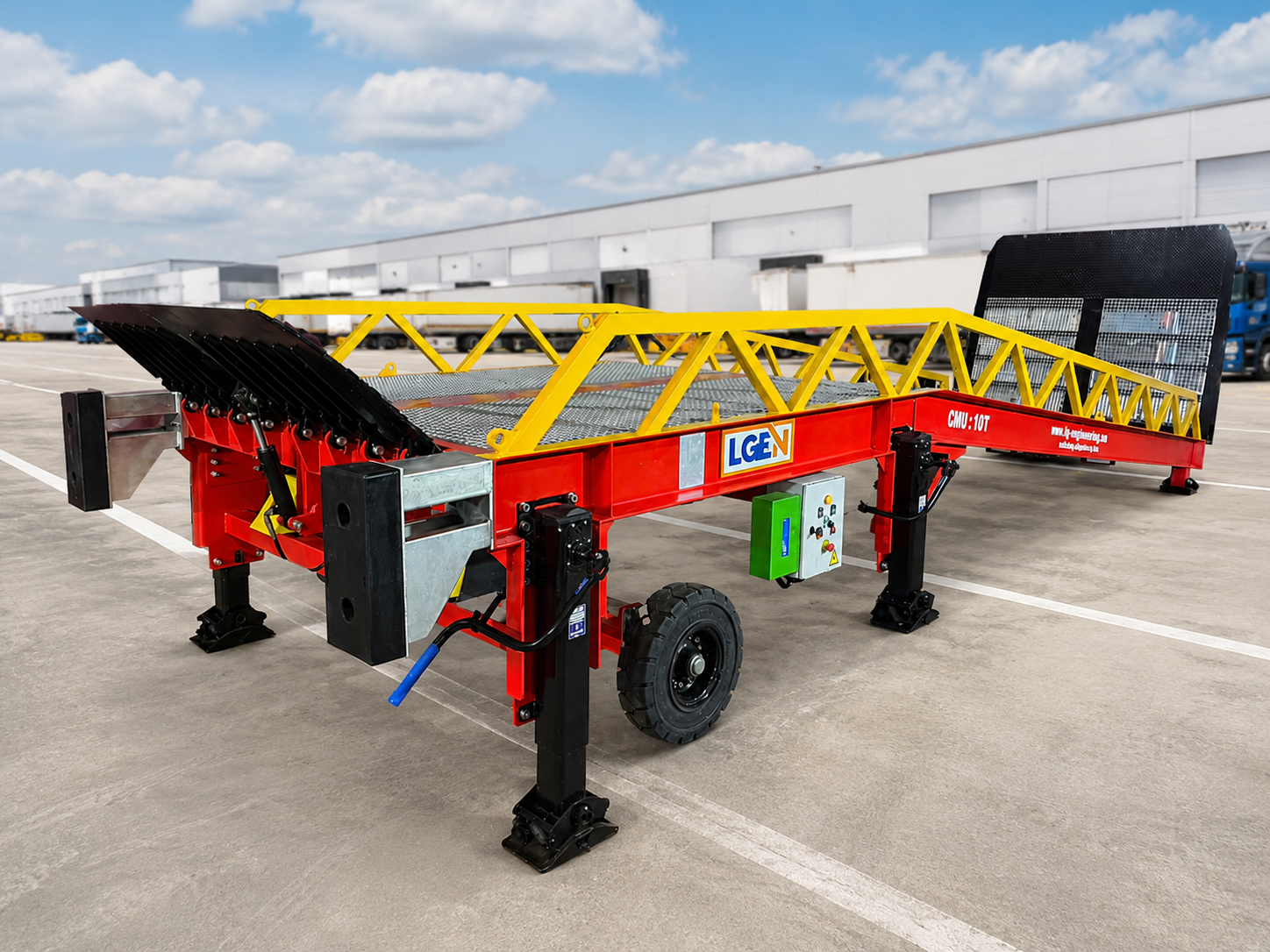 Industrial mobile ramp rental — LGEN