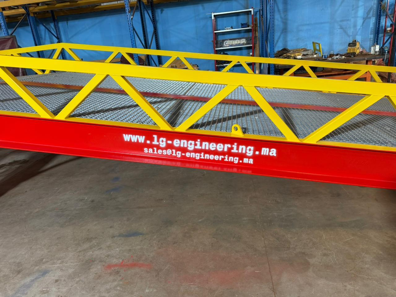 Mobile industrial loading ramp — LGEN Casablanca
