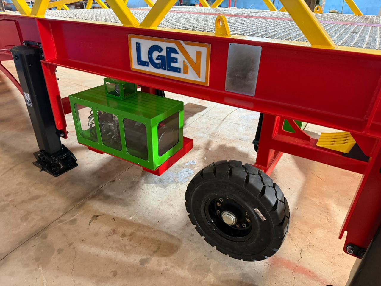 Mobile industrial loading ramp — LGEN Casablanca